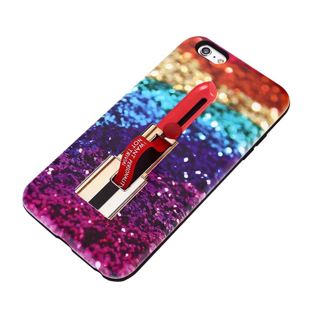 Patterned With Finger Strap