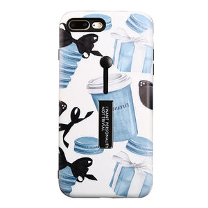 Blue Macaron Case